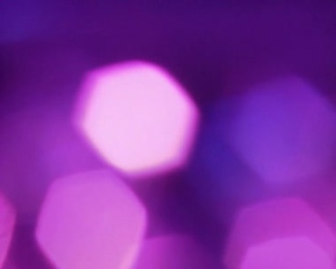 紫色六角光斑镜头光效特效视频素材