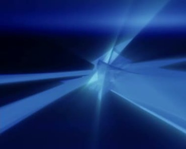蓝色灯光光面炫光旋转动态特效视频素材