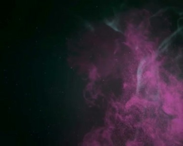 紫色烟雾烟气粒子喷射漂浮弥漫视频素材