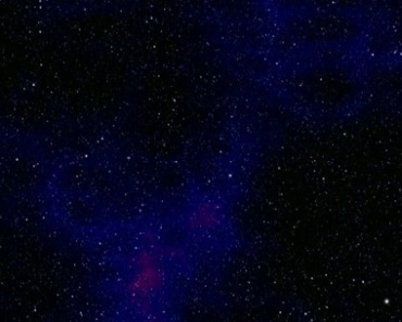 宇宙星空星星粒子蓝色背景视频素材