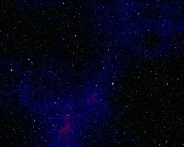 宇宙星空星星粒子蓝色背景视频素材