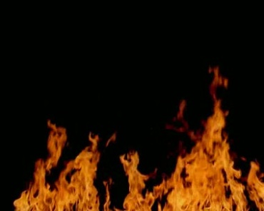 火苗火焰大火燃烧黑屏抠像特效视频素材