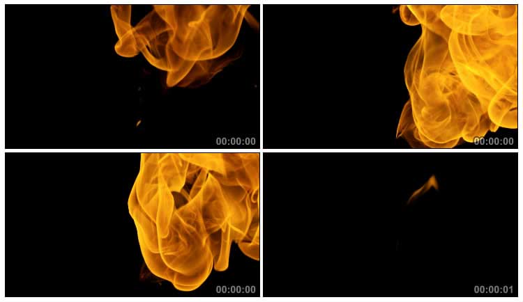 火焰火团火球烈火烈焰动态特效视频素材