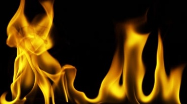 燃烧的火焰火苗跳跃大火烈火抠像特效视频素材