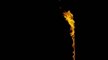 火焰火苗燃烧黑屏抠像特效视频素材