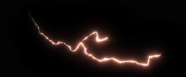4K空中闪电电弧电流带抠像通道特效视频素材
