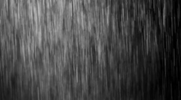 大暴雨骤雨下大雨雨线雨珠黑屏抠像特效视频素材