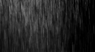 大暴雨骤雨下大雨雨线雨珠黑屏抠像特效视频素材