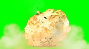 飞机飞行炸弹袭击投弹轰炸绿布抠像影视特效视频素材
