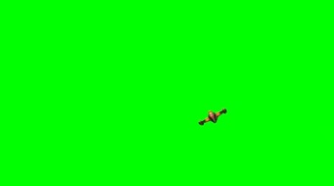 UFO飞行器外星飞船绿屏抠像影视特效视频素材