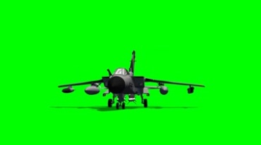 喷气飞机现代战机战斗飞机绿屏抠像特效视频素材