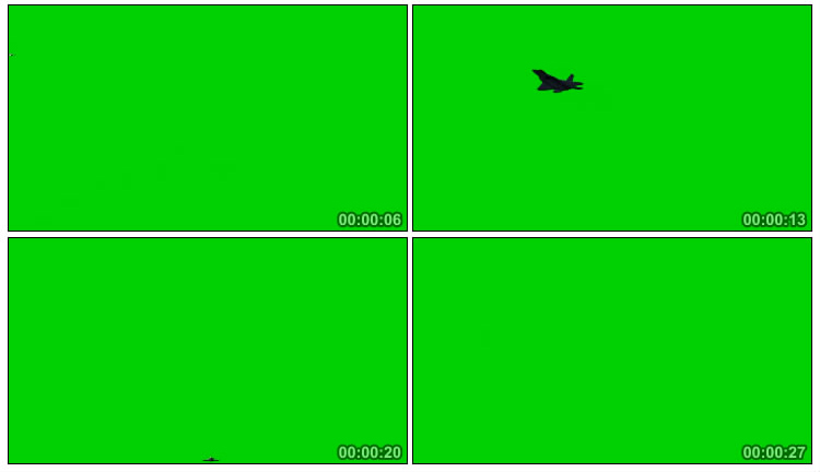 五代战机战斗飞机高速飞行绿屏抠像特效视频素材