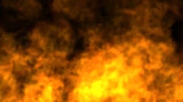 地狱之火熊熊火焰火气烈火大火燃烧视频素材