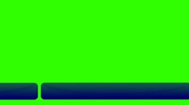 蓝色横幅字幕条绿屏抠像特效视频素材