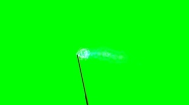 哈利波特魔杖魔法棒绿屏抠像影视特效视频素材