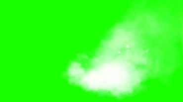 导弹火球飞过绿屏抠像影视特效视频素材
