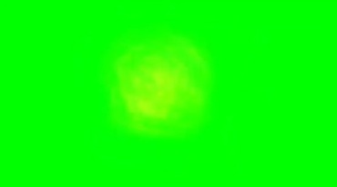 黄色炫光魔法光效绿屏抠像影视特效视频素材