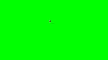星球大战侦察骑兵开着飞行器坐骑绿屏抠像视频素材