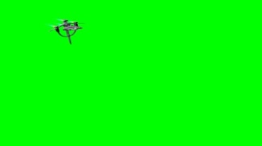 UFO外星飞船宇宙战机飞行绿屏抠像特效视频素材