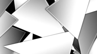 三角图层动态叠加组合动画黑白抠像特效视频素材