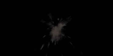 爆破空中爆炸黑屏特效视频素材
