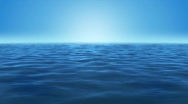 蓝色海面水面微波荡漾视频素材