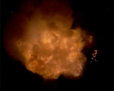 爆炸裂变火花能量火团火球火星视频素材