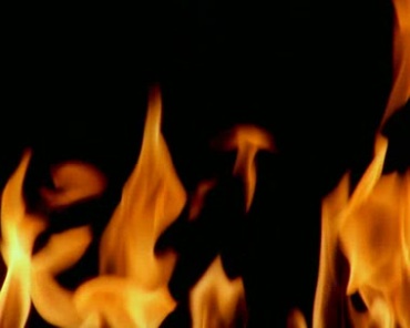 红色火苗火焰炉火燃烧特效视频素材