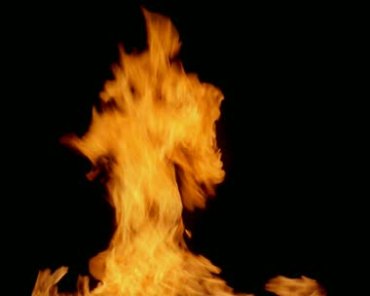 燃烧的火苗火焰大火特效视频素材