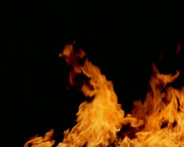 燃烧的火苗火焰大火特效视频素材