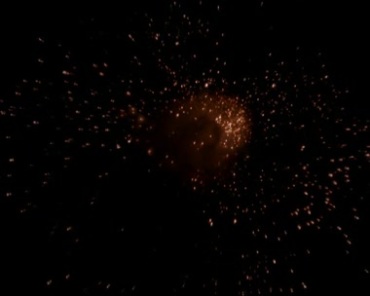 火团爆炸火球火星火花粒子特效视频素材