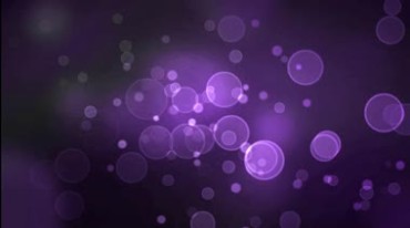 紫色圆泡泡水泡气泡特效视频素材