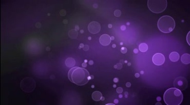 紫色圆泡泡水泡气泡特效视频素材