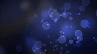 蓝色泡泡气泡圆泡水泡动态特效视频素材