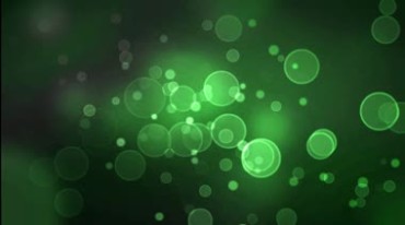 绿色泡泡气泡水泡浮动动态特效视频素材