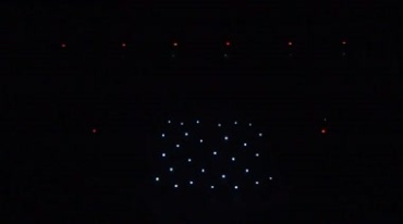 激光发射光线动感灯光(有音乐)视频素材