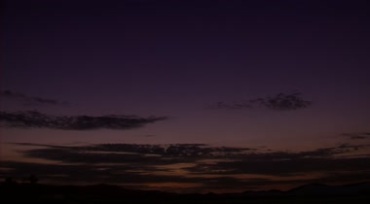 傍晚天黑前天际的晚霞云层霞光实拍视频素材