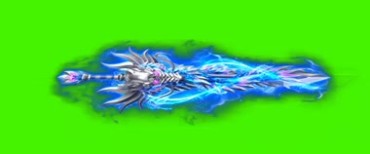 御剑飞行魔幻宝剑绿屏抠像特效视频素材