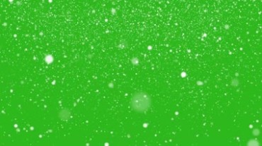 雪花下雪控雪静止悬停抖音绿屏特效视频素材