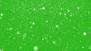 雪花下雪控雪静止悬停抖音绿屏特效视频素材