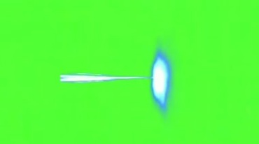 激光炫光光柱武器发射绿屏特效视频素材