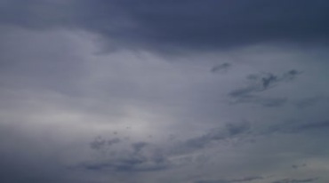 云彩云层快速流动视频素材