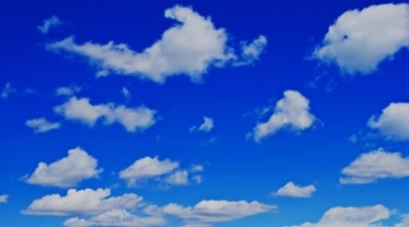 蓝蓝的天空白云飘动延时摄影视频素材