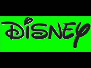 迪士尼Disney标志立体logo绿屏后期特效视频素材