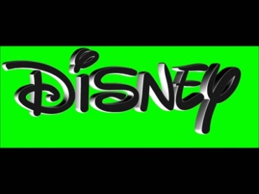 迪士尼Disney标志立体logo绿屏后期特效视频素材