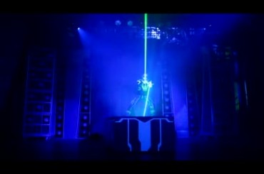 酷炫激光舞台表演灯效视频素材