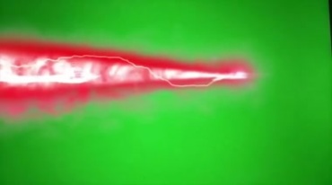 激光闪电追踪爆炸绿屏特效视频素材