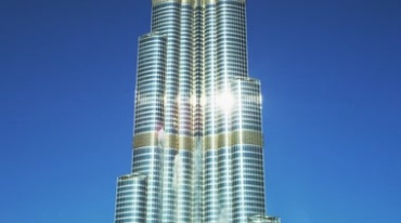 迪拜塔哈利法塔第一高楼实拍视频素材