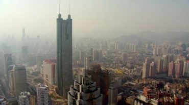 重庆高楼大厦大楼航拍视频素材