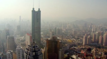 重庆高楼大厦大楼航拍视频素材